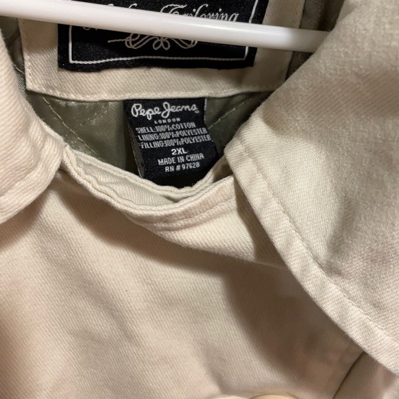 Pepe Jeans modern Tailoring 2XL British flag 🇬🇧 inspired  coat/blazer heavy - Picture 7 of 13